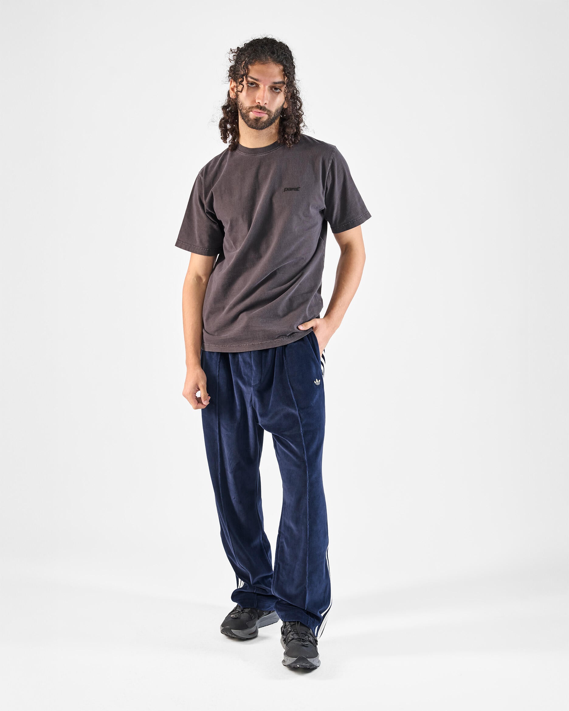 adidas Originals x Wales Bonner VELOUR Track Pants | KG3625 | AFEW